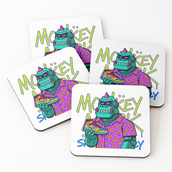 Item preview, MONKEY MARK – Robot Ape Sneaker Style designed and sold by DixTartare.