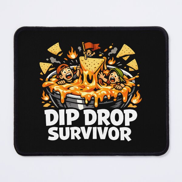 Item preview, Drowning in Cheese Food Humor and Funny Illustration designed and sold by SplashTastic.