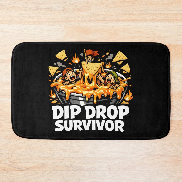 Item preview, Drowning in Cheese Food Humor and Funny Illustration designed and sold by SplashTastic.
