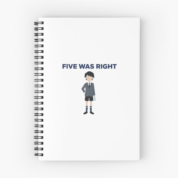 Item preview, Five Was Right – Time Travel Fan Statement Design designed and sold by inaveed.