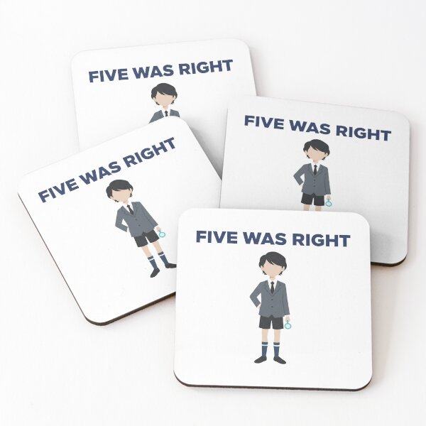 Item preview, Five Was Right – Time Travel Fan Statement Design designed and sold by inaveed.