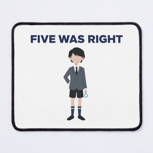 Item preview, Five Was Right – Time Travel Fan Statement Design designed and sold by inaveed.