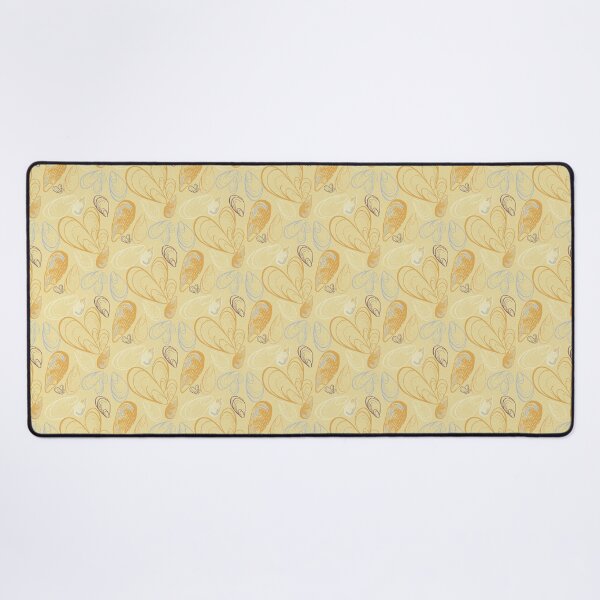 Item preview, Maximalist Mussels in Golden Yellow designed and sold by LisaLeQuelenec.