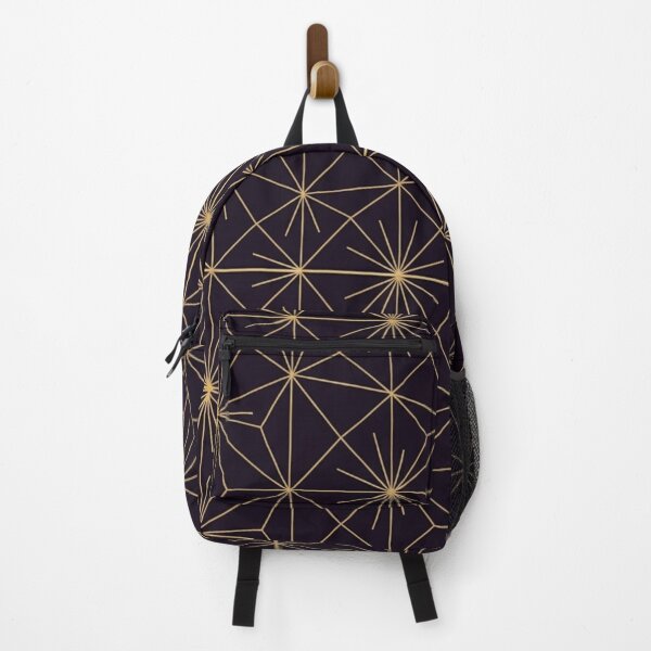 Item preview, Asanoha Japanese hemp leaf geometric star Pattern  designed and sold by Akali Design.