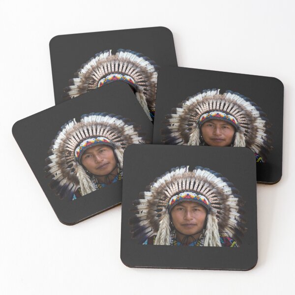 Item preview, American Chief Portrait – Spirit of the Warrior designed and sold by ArthurShu.