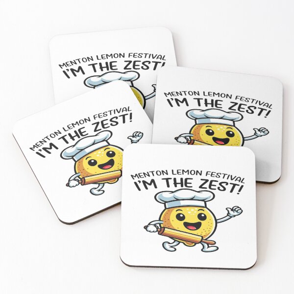Item preview, Menton Lemon Festival I’m The Zest Cute Lemon Chef Funny Citrus Lover T-Shirt & Sticker designed and sold by Sushikidsntod.