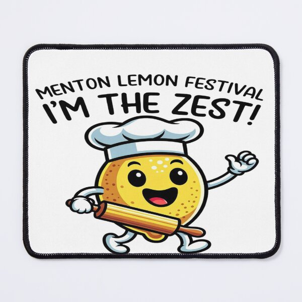 Item preview, Menton Lemon Festival I’m The Zest Cute Lemon Chef Funny Citrus Lover T-Shirt & Sticker designed and sold by Sushikidsntod.