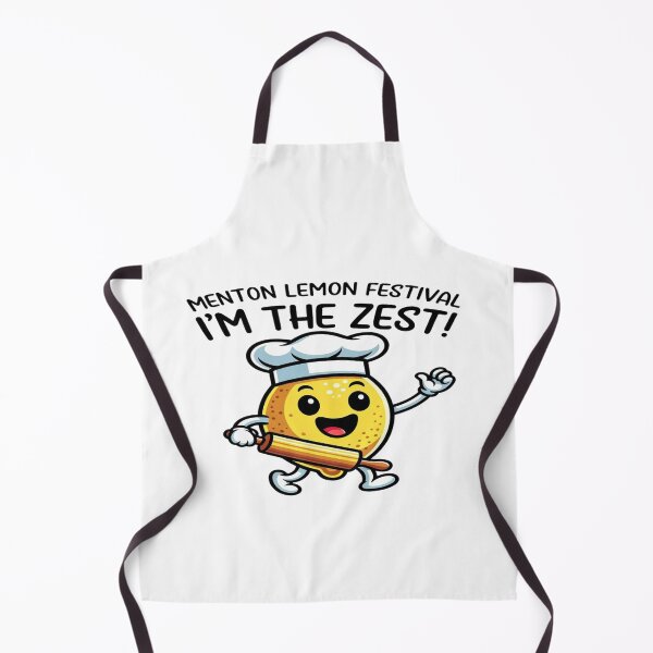 Item preview, Menton Lemon Festival I’m The Zest Cute Lemon Chef Funny Citrus Lover T-Shirt & Sticker designed and sold by Sushikidsntod.