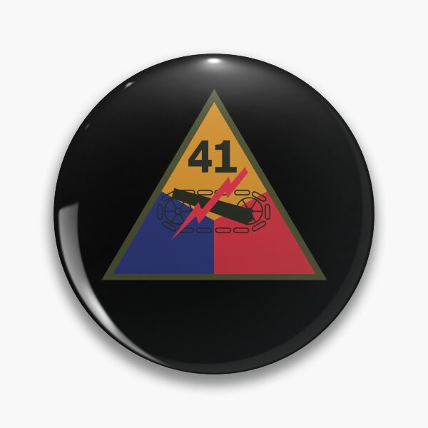 Item preview, Army - SSI - 41st Armored Division X 300 designed and sold by Military Insignia Products.