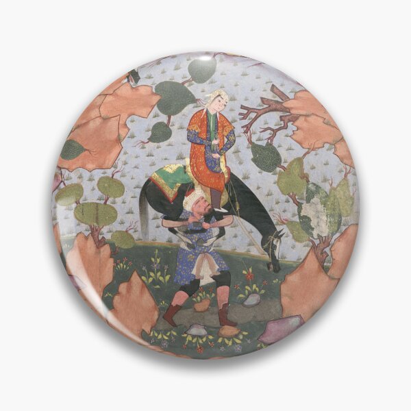 Item preview, Persian - khamse nezami miniature - Shirin and Farhad designed and sold by Elentiya-art.