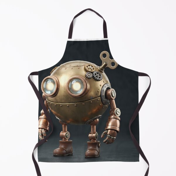 Artikelvorschau, Little Steamy - 3D Steampunk Robot Toy entworfen und verkauft von Neon Nature Studio.