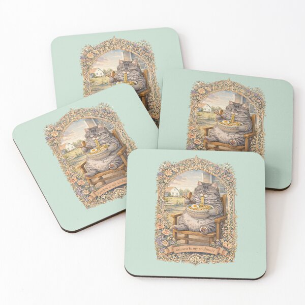 Item preview, Vintage Style Fluffy Cat Ramen Soulmate Comfort Art designed and sold by BorgSpareParts.