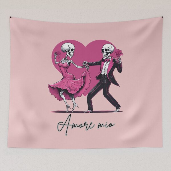 Item preview,  skull- amore mio designed and sold by wildforcedesign.
