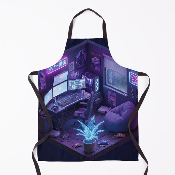 Item preview, Neon Gamer Nook - 3D Isometric Room designed and sold by Neon Nature Studio.