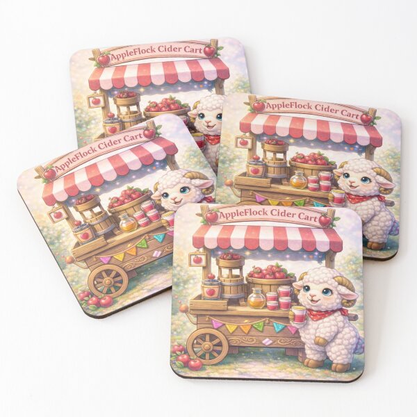 Item preview, AppleFlock Cider Cart — My Little Sheep Parody designed and sold by Thpoar.