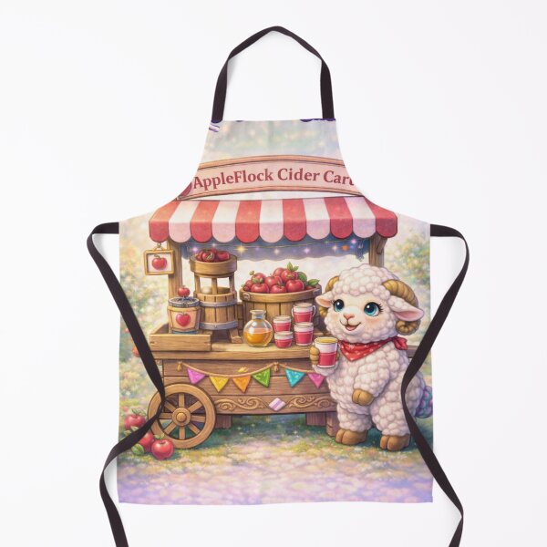 Item preview, AppleFlock Cider Cart — My Little Sheep Parody designed and sold by Thpoar.