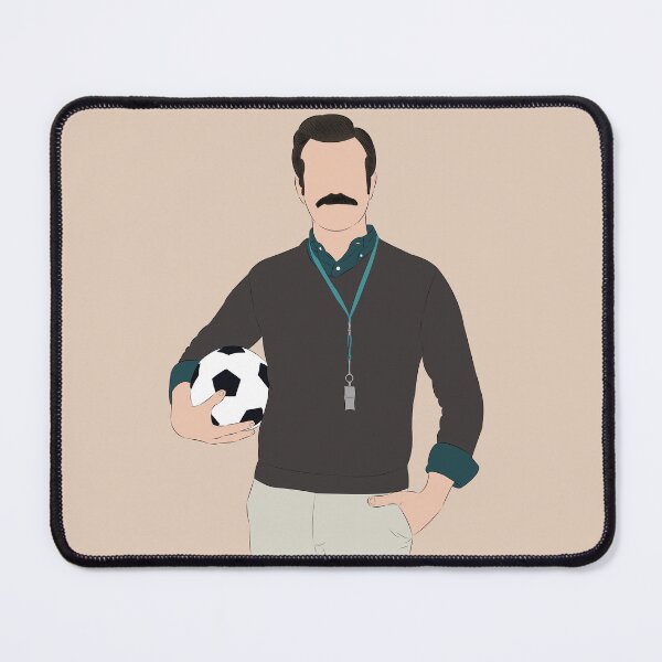 Item preview,  Coach Ted Lasso Fan Art Portrait designed and sold by Still Silhouette.