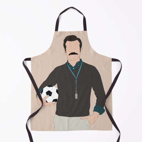 Artikelvorschau, Fan-Kunstporträt von Coach Ted Lasso entworfen und verkauft von Still Silhouette.