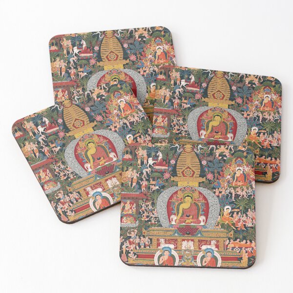 Item preview, Mandala 182 Life Of Buddha Mukti Singh Thapa designed and sold by GuyBlank.