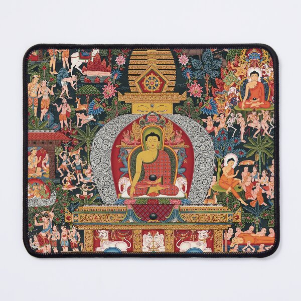 Item preview, Mandala 182 Life Of Buddha Mukti Singh Thapa designed and sold by GuyBlank.