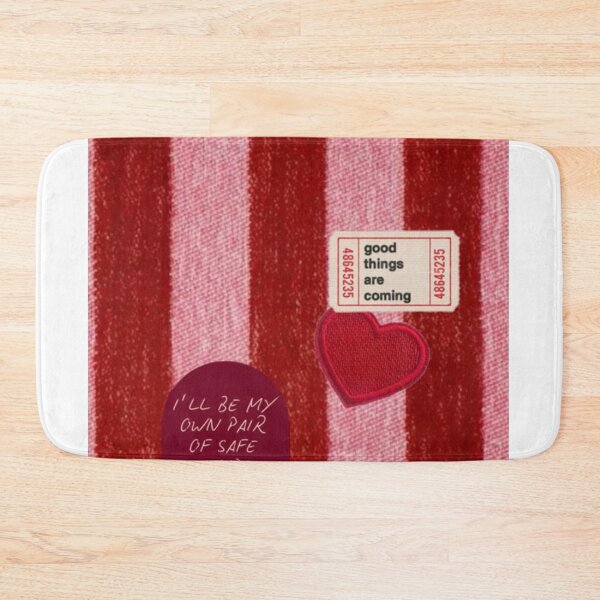 Item preview, I’ll Be My Own Safe Hands Red Aesthetic Quote | Good Things Are Coming Collage Design designed and sold by lilacWhim.