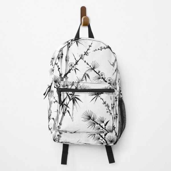 Item preview, Bamboo, pine branches, and plum blossoms Pattern  designed and sold by Akali Design.