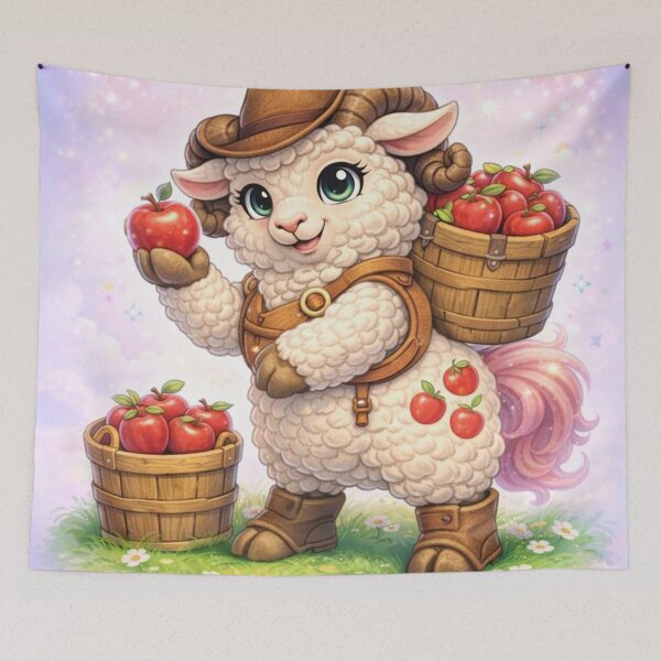 Item preview, AppleFlock — Orchard Sweetheart of My Little Sheep designed and sold by Thpoar.