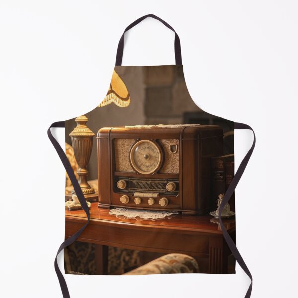 Item preview, antique wooden radio designed and sold by Losancestros.