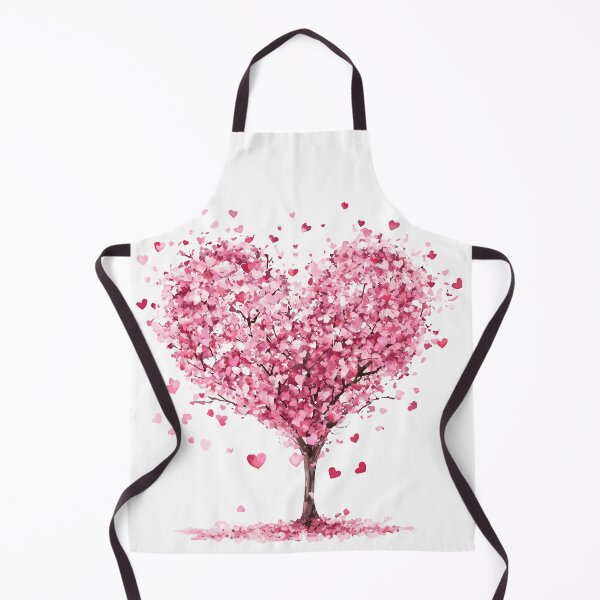 Item preview, Pink Blossom Heart Tree Saint Valentine's Day - Romantic Cherry Blossom Love Art Print designed and sold by DesignArtist.ia.