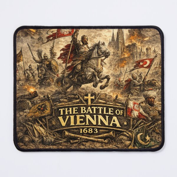 Item preview, Battle of Vienna 1683 – Historic Siege of Vienna Medieval Art Design designed and sold by Ataqhin.