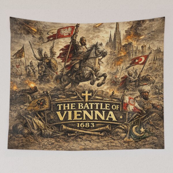 Item preview, Battle of Vienna 1683 – Historic Siege of Vienna Medieval Art Design designed and sold by Ataqhin.