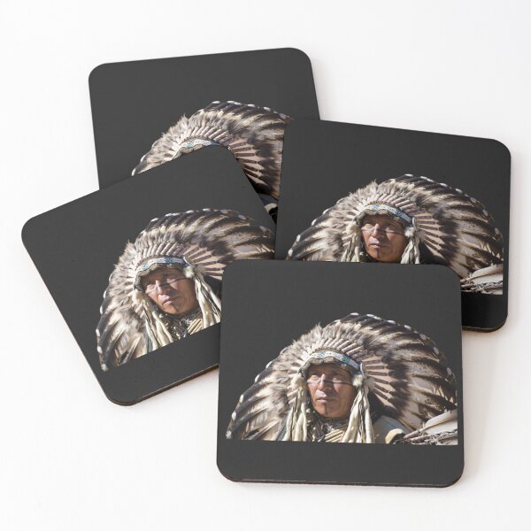 Item preview, American Chief Portrait – Spirit of the Warrior designed and sold by ArthurShu.
