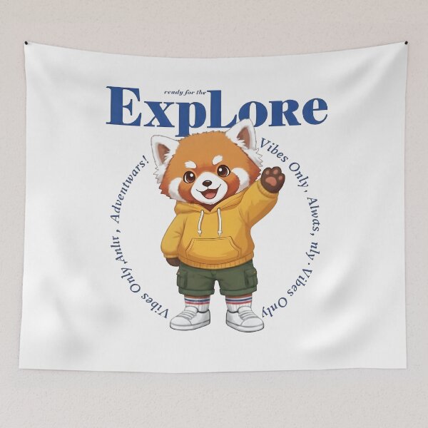 Item preview, Red Panda Explorer designed and sold by Mary Ney.