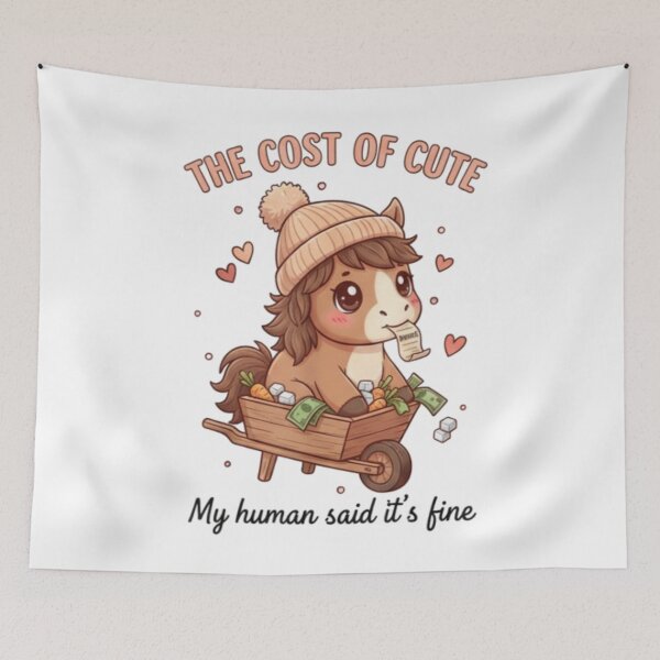 Item preview, HORSE CLAIMS. CUTE FUNNY HORSE RIDER  designed and sold by Obinne.