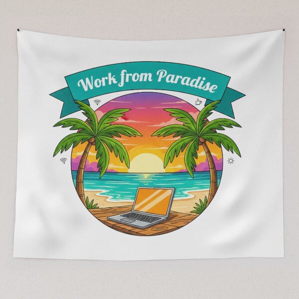 Item preview, Nomad Horizon (Digital Nomad Trend) designed and sold by SineCreatives.