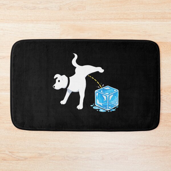 Item preview, Melt ICE Protest Graphic – Anti-ICE Political Art Dog vs Ice Cube Illustration designed and sold by BrainBubbleArt.