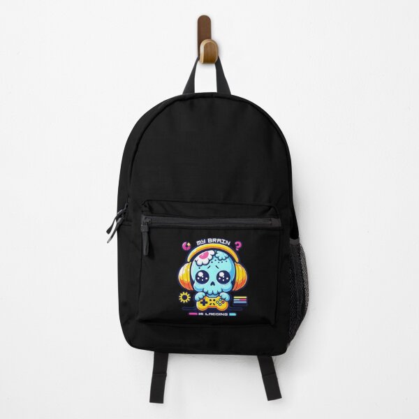 Item preview, My Brain Is Lagging – Funny Gamer Skull Design designed and sold by laggy-soul-0.
