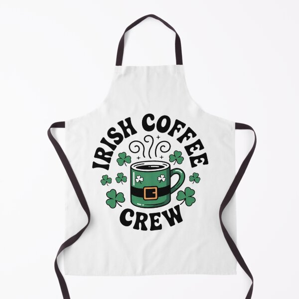 Item preview, Irish Coffee Crew Leprechaun Coffee Lover Design designed and sold by Blok45.