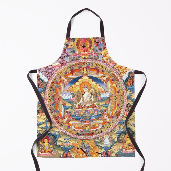 Item preview, White Tara Buddhist Mandala 60 designed and sold by GuyBlank.