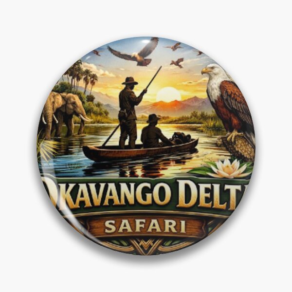 Item preview, OKAVANGO DELTA SAFARI designed and sold by likbatonboot.