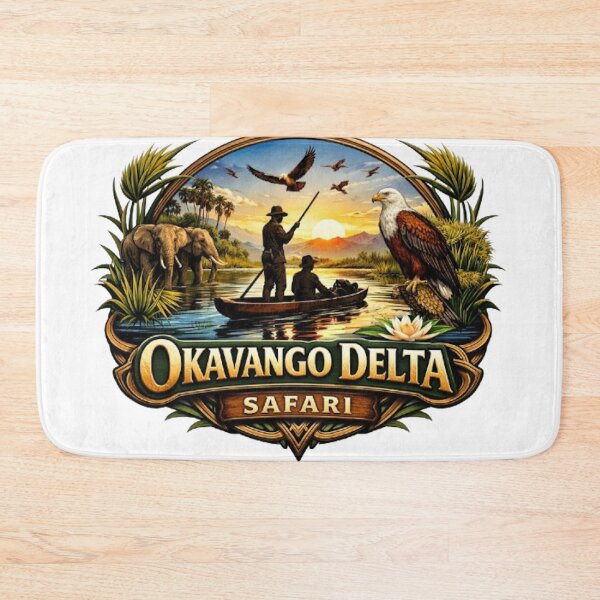 Item preview, OKAVANGO DELTA SAFARI designed and sold by likbatonboot.