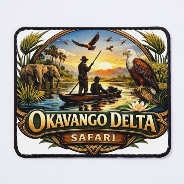 Item preview, OKAVANGO DELTA SAFARI designed and sold by likbatonboot.