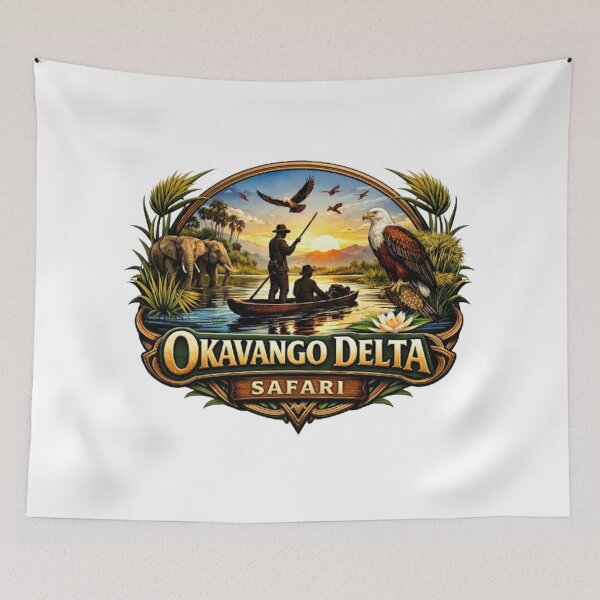 Item preview, OKAVANGO DELTA SAFARI designed and sold by likbatonboot.