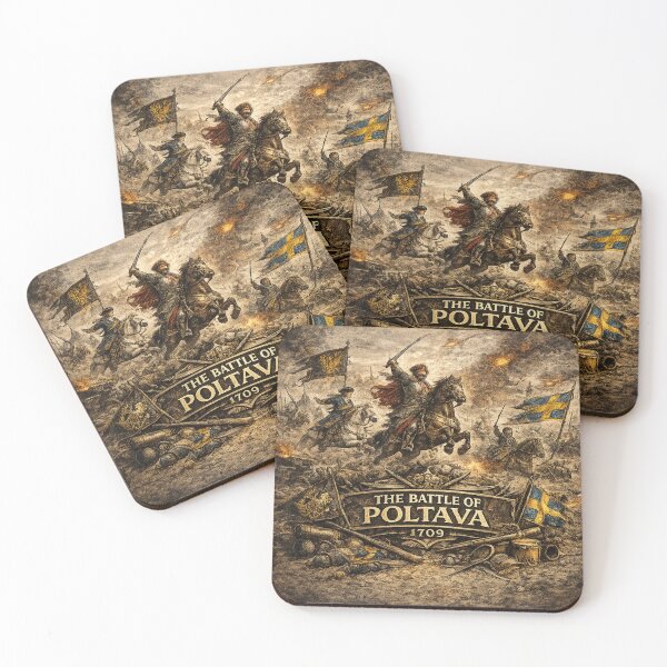 Item preview, Battle of Poltava 1709 – Great Northern War Historic Art Design designed and sold by Ataqhin.