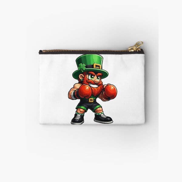 Item preview, Irish Boxing Leprechaun – Fighting St. Patrick’s Day Boxer Mascot Illustration designed and sold by BrainBubbleArt.
