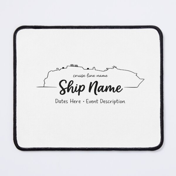Item preview, Custom Cruise Shirt | Personalized Nautical Travel Design | nauTeetude designed and sold by nauTeetude.