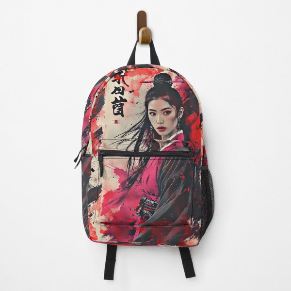 Item preview, Japanese Ink Samurai Woman Bold Street Aesthetic designed and sold by Neer arts.