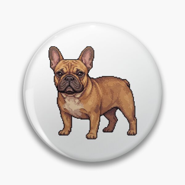 Item preview, Pixel French Bulldog – Retro Pixel Art French Bulldog designed and sold by ikidyounot.