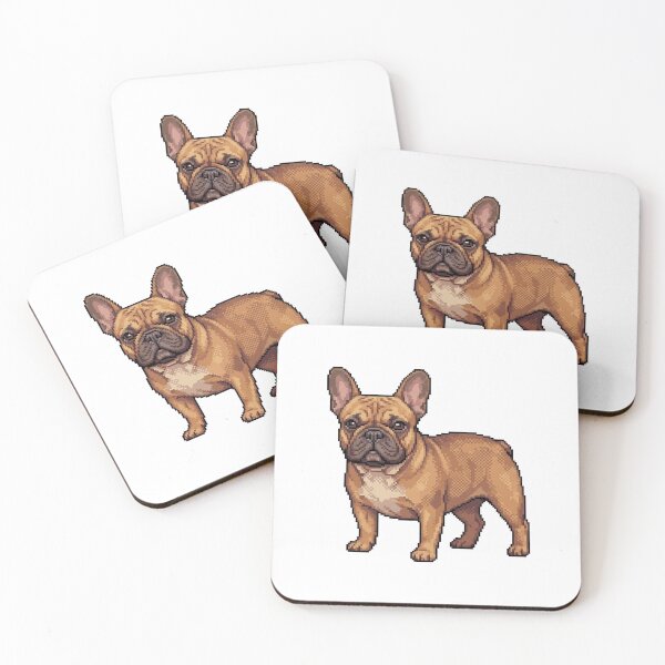 Item preview, Pixel French Bulldog – Retro Pixel Art French Bulldog designed and sold by ikidyounot.