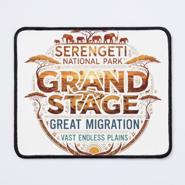 Item preview, SERENGETI NATIONAL PARK designed and sold by likbatonboot.